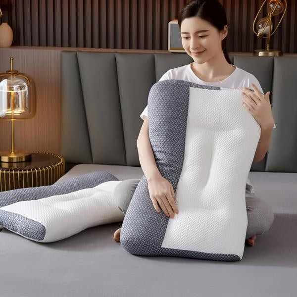 Ergonomiška pagalvė su kaklo atrama – ramesniam miegui be skausmo
