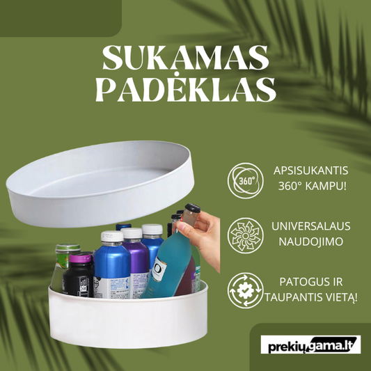 Sukamas padėklas