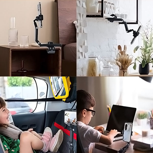 Automobilinis telefono laikiklis su 360° pasukimu – saugus ir patogus naudojimas bet kur