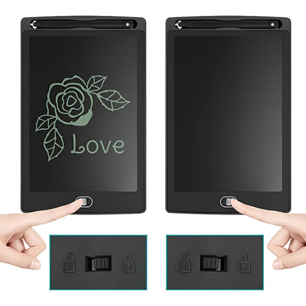 Daugkartinio naudojimo rašymo ir piešimo planšetė vaikams – kūryba be netvarkos ir be popieriaus švaistymo