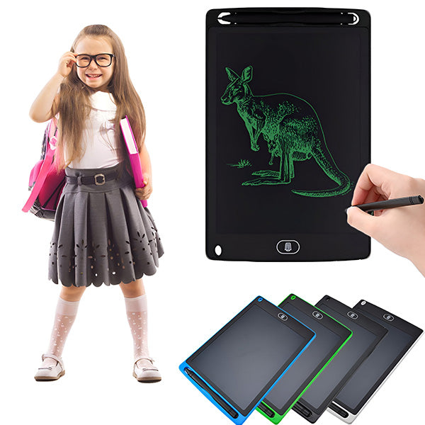 Daugkartinio naudojimo rašymo ir piešimo planšetė vaikams – kūryba be netvarkos ir be popieriaus švaistymo