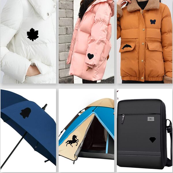 Lipnūs drabužių taisymo pleistrai (8 spalvų rinkinys) – greitas skylučių taisymas be siuvimo