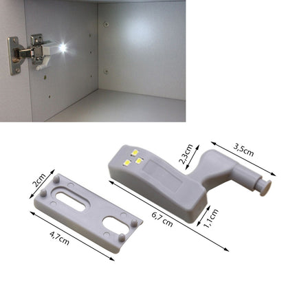 Išmanios automatiškai įsijungiančios ir išsijungiančios LED lemputės (pakuotėje yra 2 vienetai + baterijos dovanų)