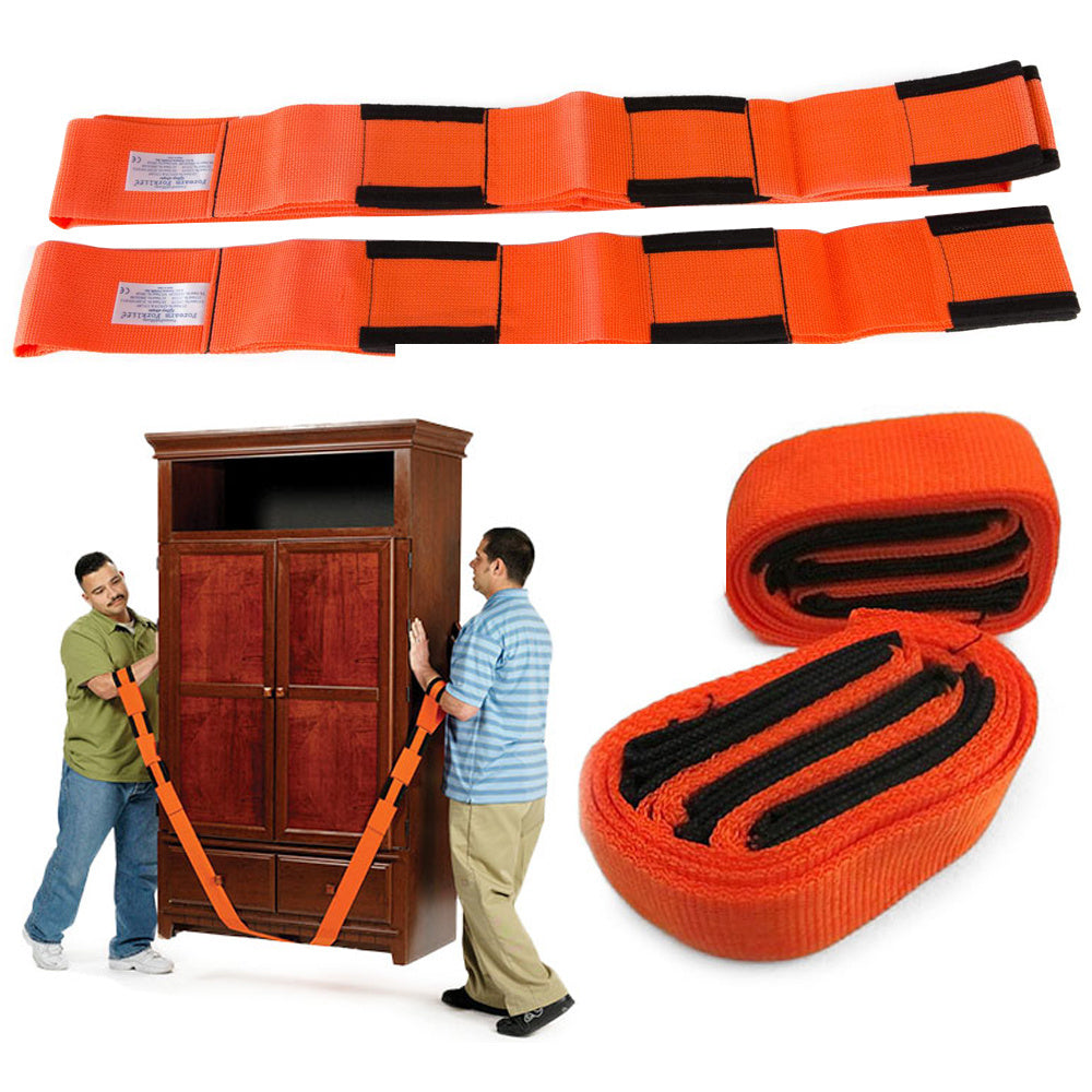 Ergonomiški kėlimo diržai – sunkiems daiktams perkelti be pastangų (2 VNT.)