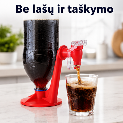 Gėrimų dozatorius gazuotiems gėrimams (tinka 2 l buteliams)