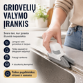 Griovelių ir tarpų valymo įrankis – švara ten, kur įprasta šluostė nepasiekia