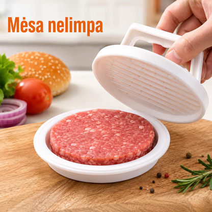 Mėsainių formavimo presas (burgerių forma)