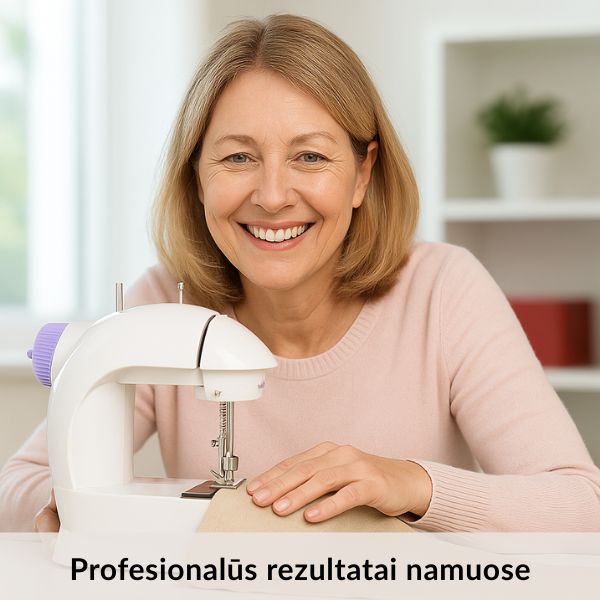 Elektrinė mini siuvimo mašina