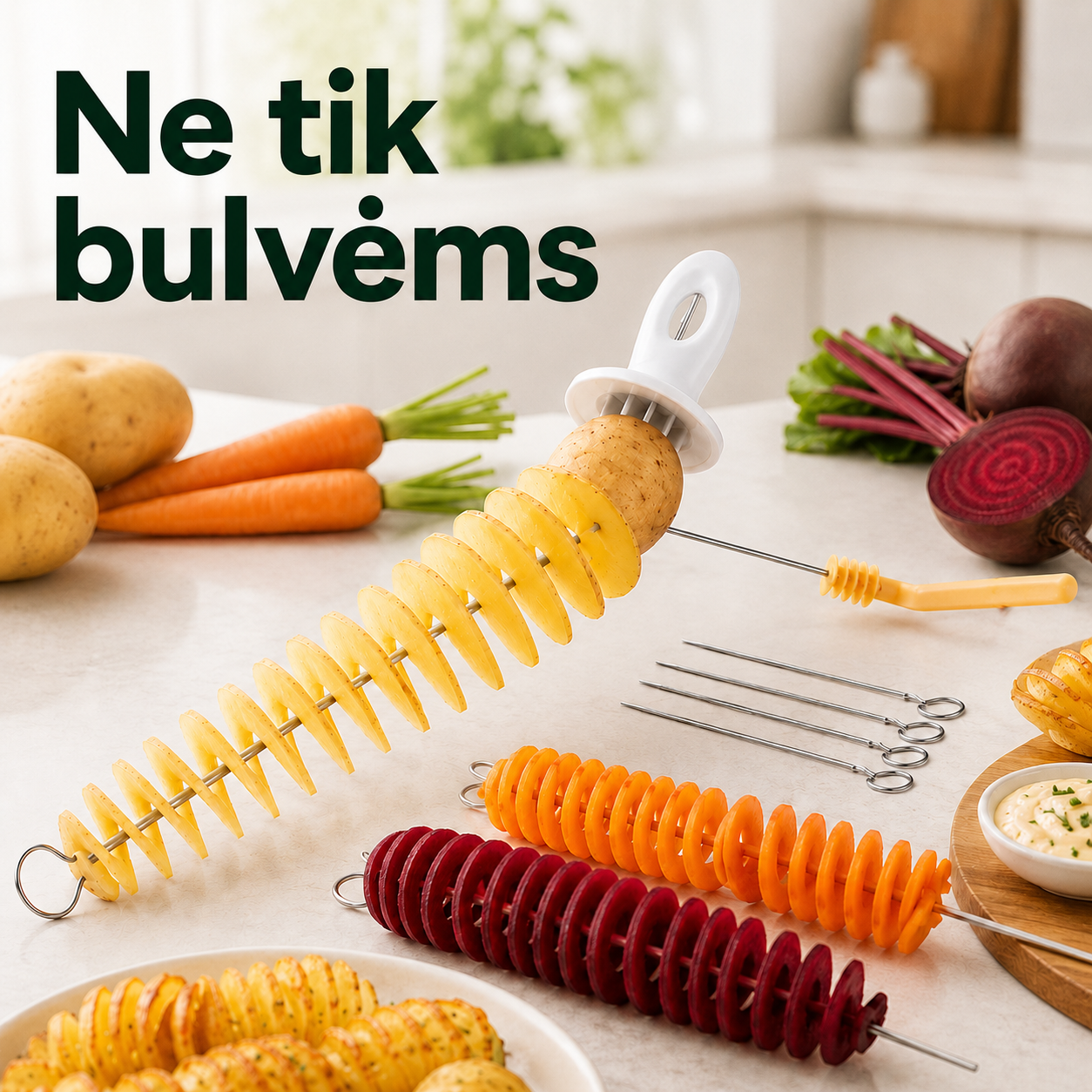 Ne tik bulvėms