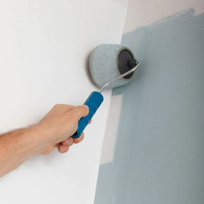 Dažymo volelių rinkinys su dažų talpa