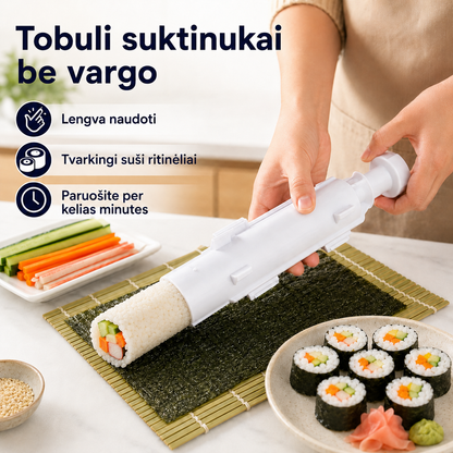 Sušių gaminimo volelis – tobuli naminiai suktinukai be vargo