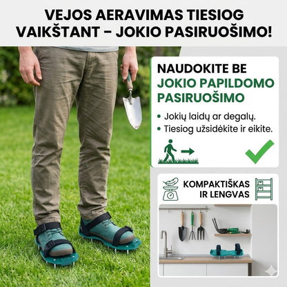 Vejos aeravimo antbačiai 