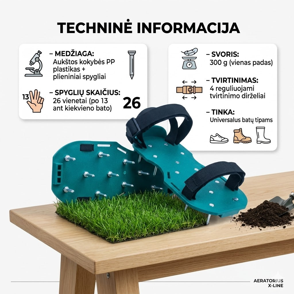 Vejos aeravimo antbačiai 
